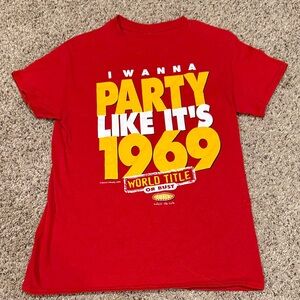 Red Party T-Shirt - Fun 1969 Theme